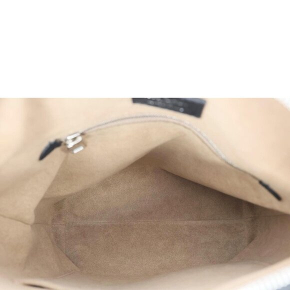 LOUIS VUITTON  Babylone BB Mahina Leather Chain Shoulder Bag Black - Picture 9 of 11